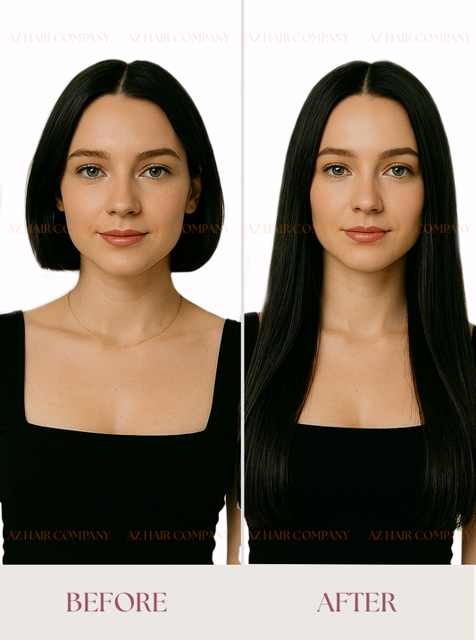 Natural Black (#1B) Regular Clip-In Hair 150g