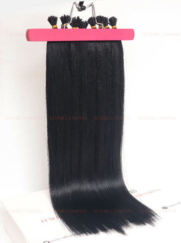 Jet Black (#1) I - Tip Hair Extension 100g