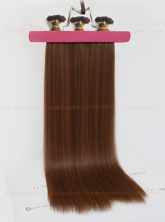 Highlight (#2ash/#4ash) Flat Tip Hair Extensions 100g