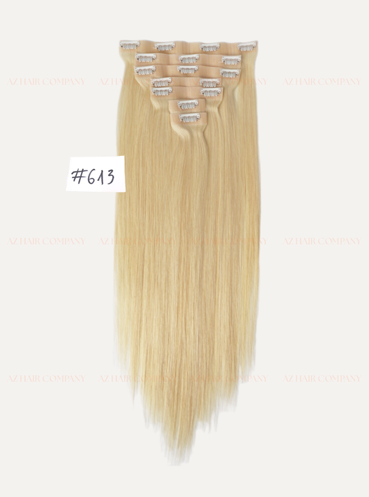 Light Blonde (#613) Regular Clip-In Hair 150g