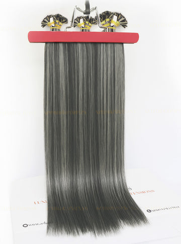Highlight (#1B/#18B) Flat Tip Hair Extensions 100g