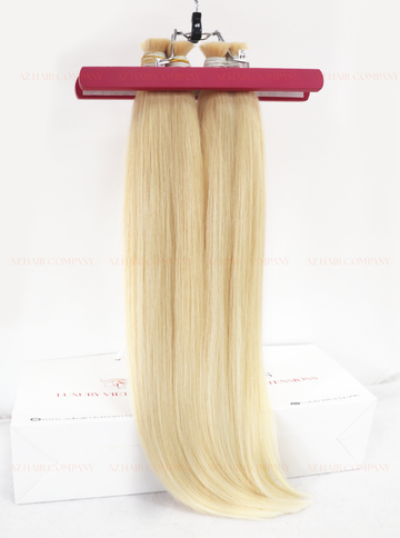 Light Blonde (#613) Bulk Hair Extensions 100g