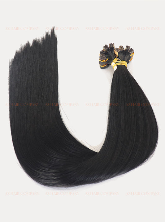 Jet Black (#1) Tape In Hair Extensions 100g