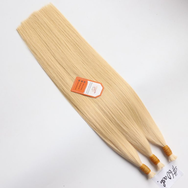 Bulk Hair Straight Extensions #60ash Color Vietnamese