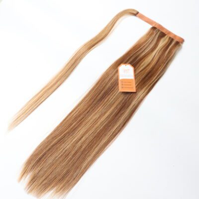 Wholesale Vietnamese Pony Tail Human Hair Extensions Special Highlight Color
