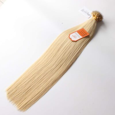 Nano Tip Human Hair Straight Extensions #613ash Color Vietnamese