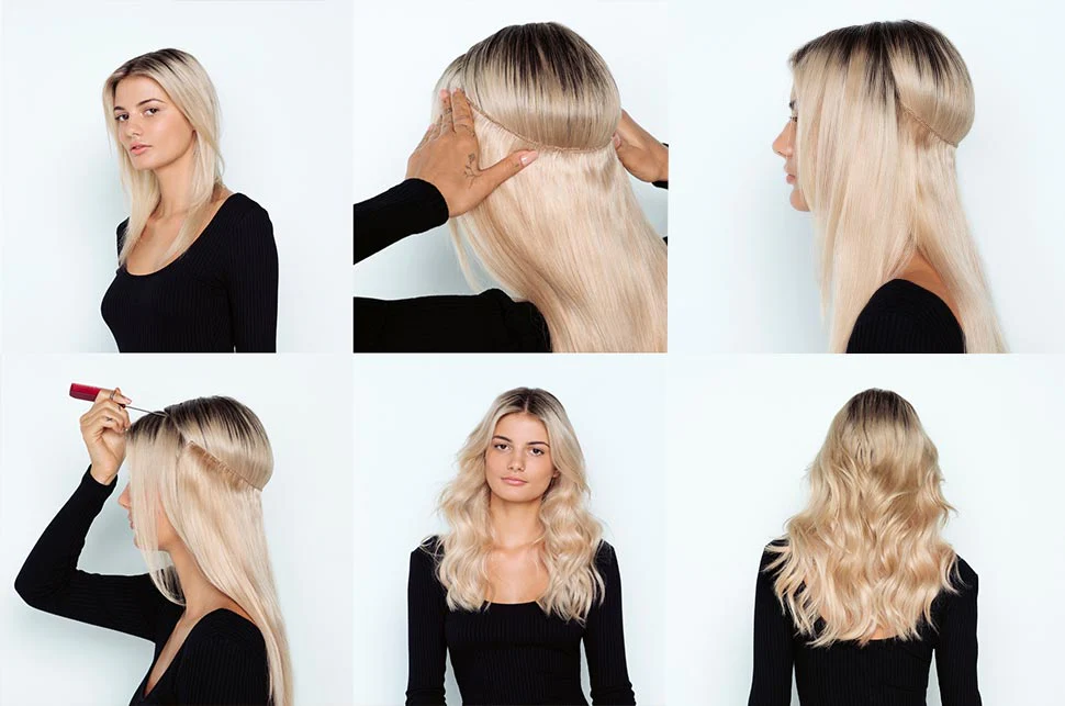 Halo-Hair-Extensions-The-Beginner's-Guide