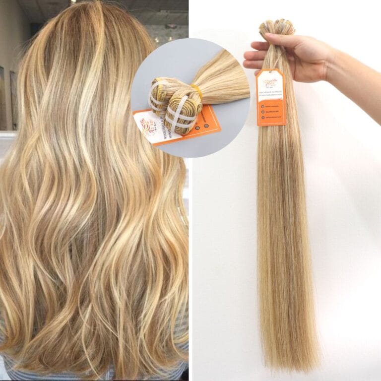 Top Wholesale Bundle Hair Vendor Weave #613/#5 Color Hair Extension