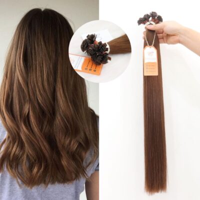 Top Quality Wholesale Price From Factory Flat Tip #3 Hair Extensions
