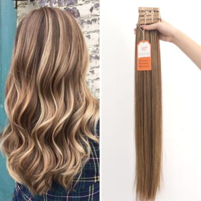 Double Drawn Vietnamese Human Hair Tape #6C/#8C Hair Extension 100% Virgin Remy