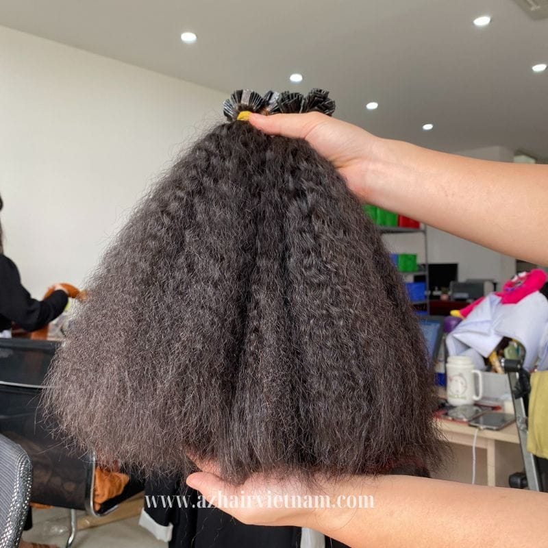 Flat-Tip-Supper-Double-Drawn-Kinky-Straight-Hair-Extensions