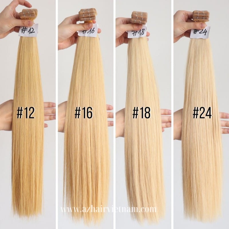 Silky-Straight-Tape-In-Light-Blonde-Color-Hair-Extensions-100%-Remy-Vietnamese-Hair_1_