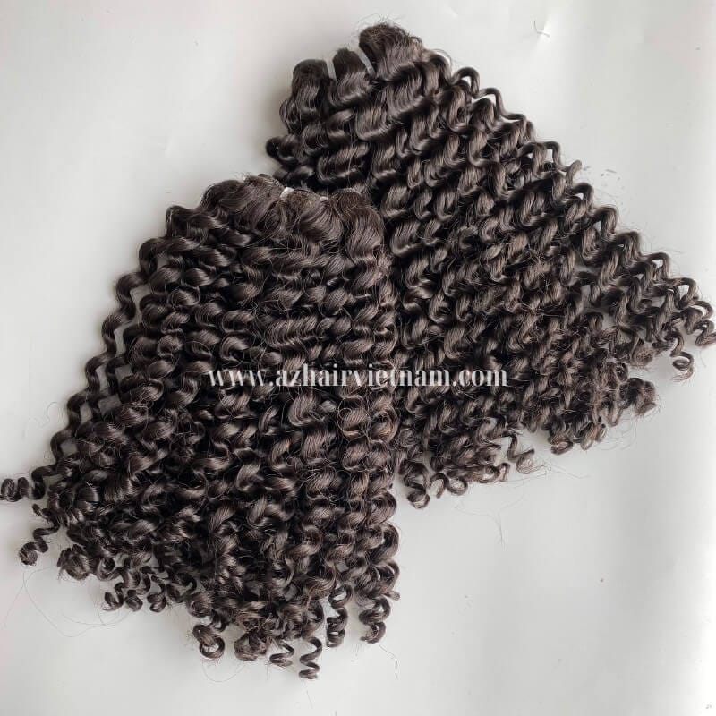 100%-Human-Hair-Natural-Color-Weft-Water-Wavy-&-Curly-Wholesale-Price