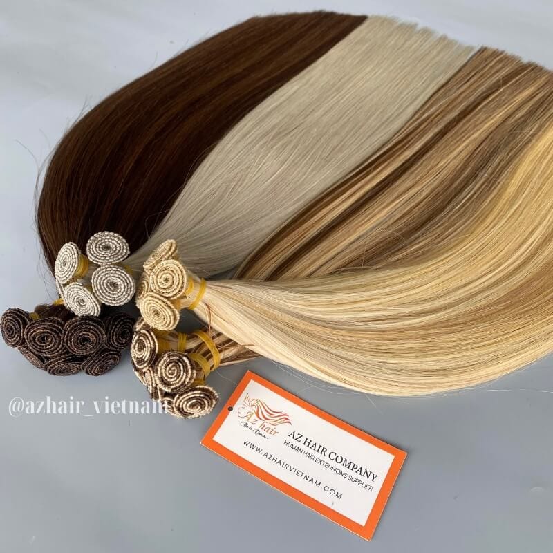 AZ Hand-tied Weft Extensions