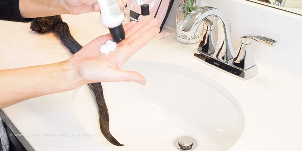 How-To-Wash-Clip-in-Hair-Extensions