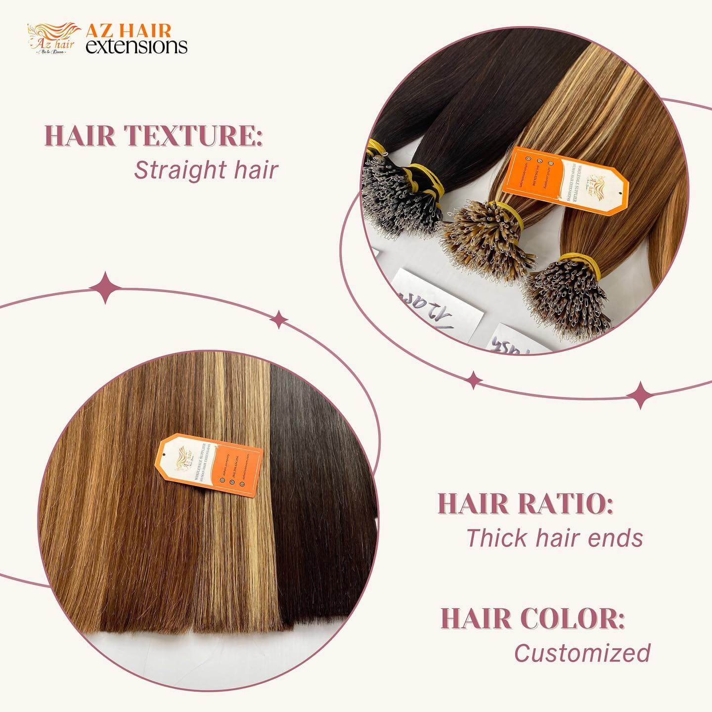 Nano-ring-hair-extensions