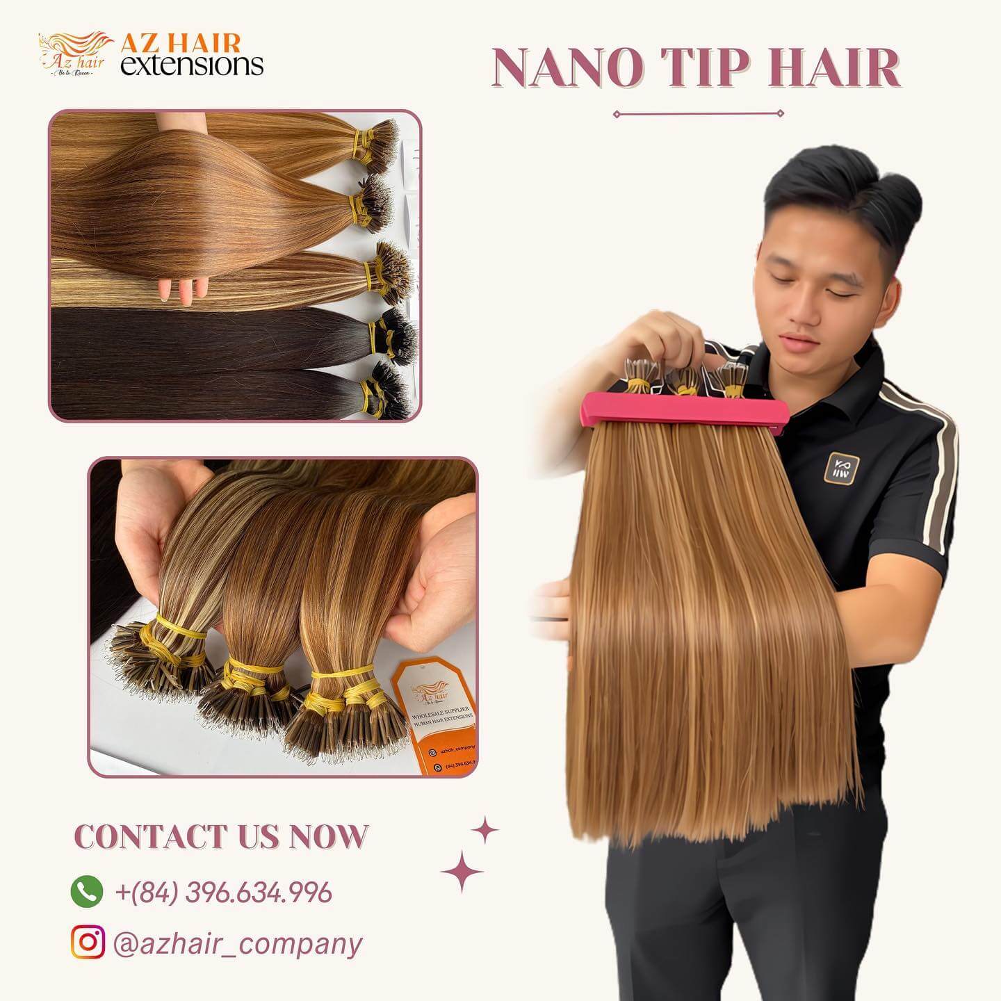 Nano-ring-hair-extensions