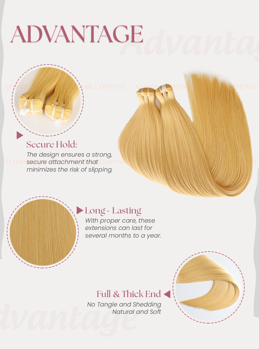 Premium-20-inch-Sew-in-Weft-Extensions-#24C-Color-Real-Vietnamese-Hair-