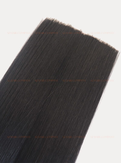 High-end 22-inches Vietnamese Keratin Flat Tip Extensions Color #1 Wholesale Price-