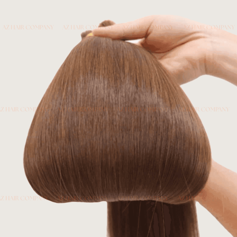 Lustrous-Vietnamese-Bulk-Hair-Extensions-Color-#2-Factory-Price-2