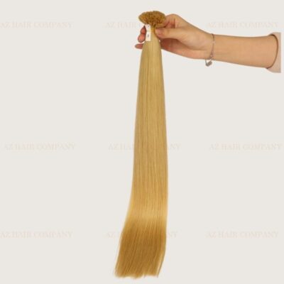V Tip Hair Extension #8C Color for Natural Shine