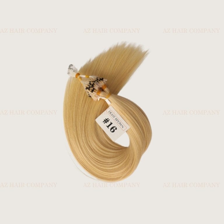Micro Loop Hair Extension – #16 Color | Natural & Secure Hold