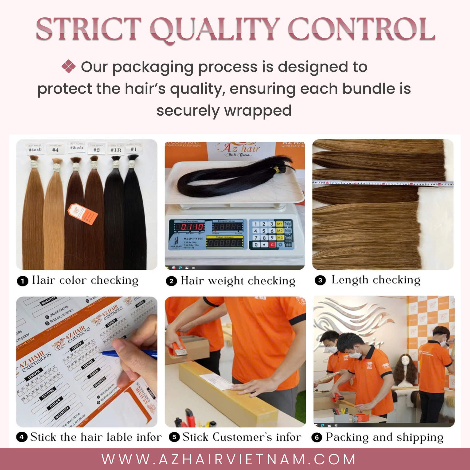 strict quality control